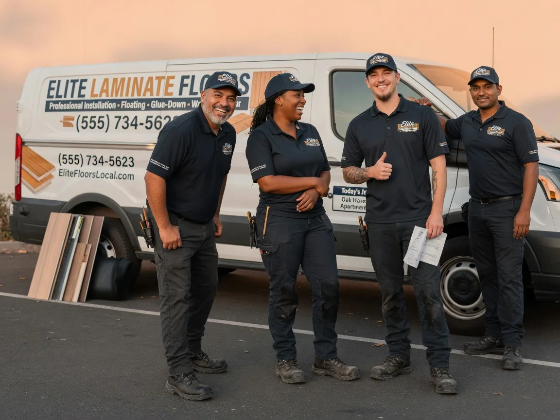 Laminate flooring installation company in Thorp, WI